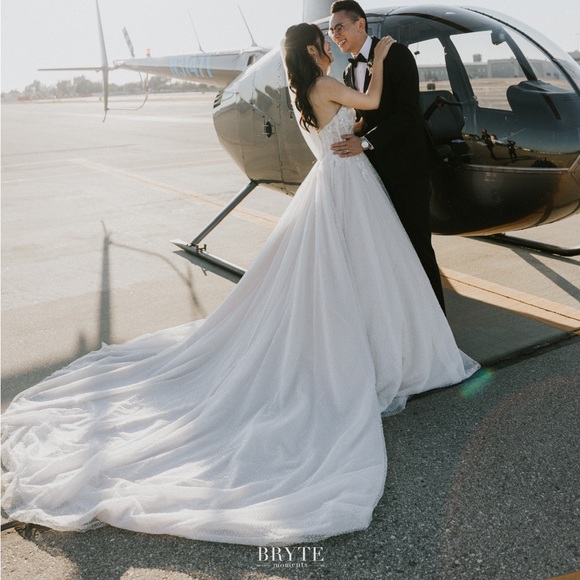 Maggie Sottero sparkly wedding dress - Picture 6 of 6